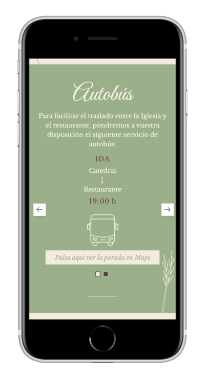 Invitación digital de boda simple personalizada 3