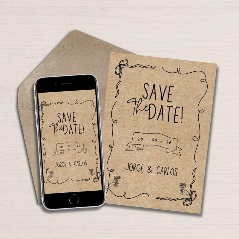 kraft Save The Date