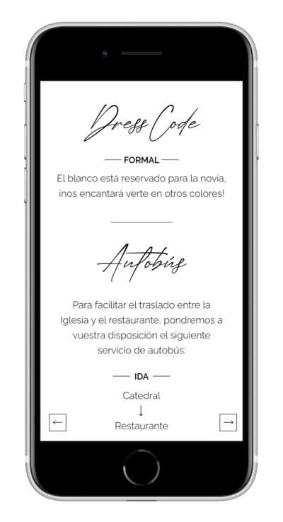 Invitación digital de boda blackline personalizada 4