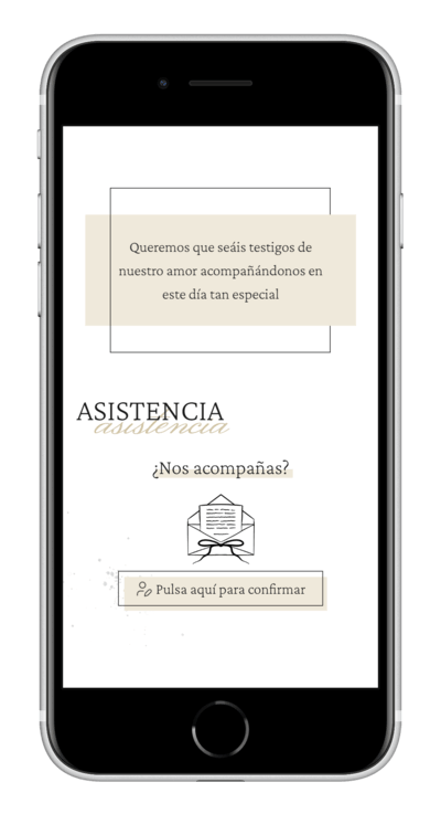 Invitación digital de boda elegant personalizada 4