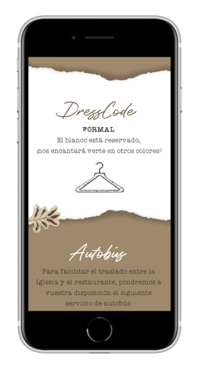 Invitación digital de boda vintage personalizada 3