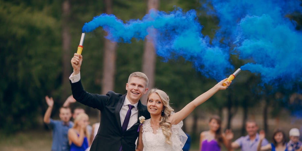 Entrada de los novios