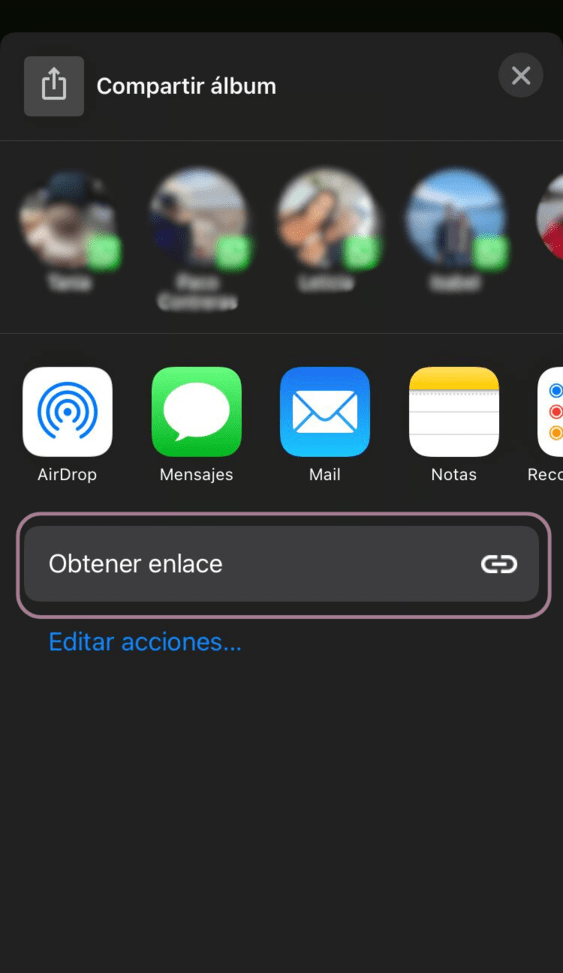 App Google Fotos - Paso 5