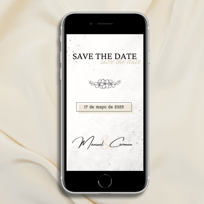 elegant Save The Date